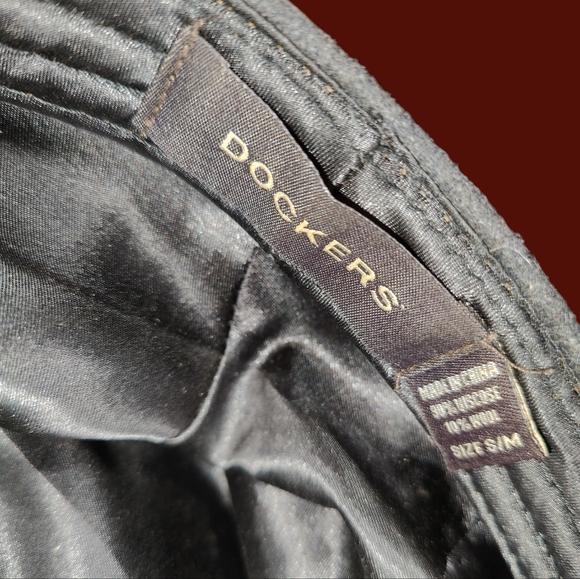 DOCKERS Hipster Flat Cap Peaky Blinders Baker Boy Hat - Picture 8 of 8